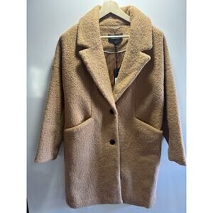 BCBGMaxazaria BCBG Teddy Bear Coat Toffee SIZE M NWT